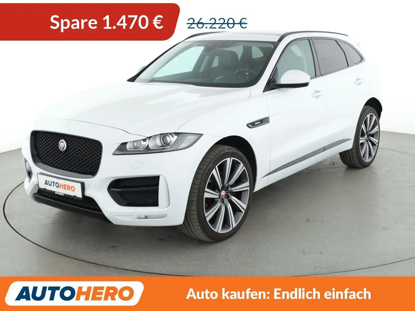 Jaguar F-Pace 30d R-Sport AWD Aut.*NAV*XENON*TEMPO*PDC*SHZ Weiß - 1