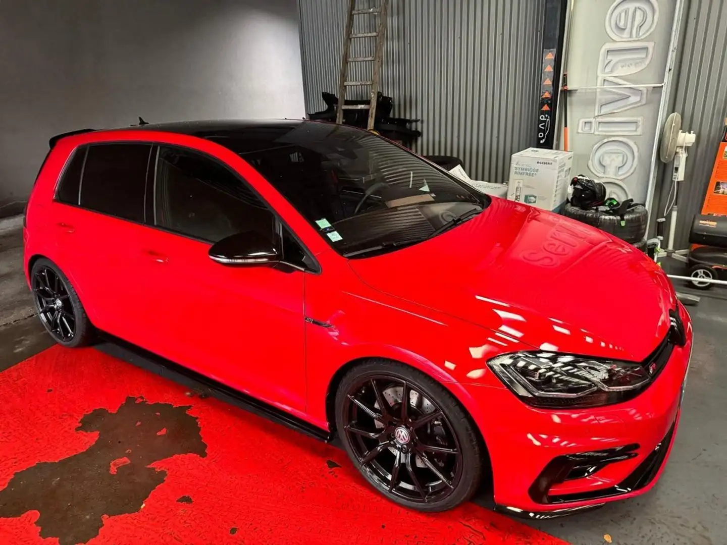 Volkswagen Golf VII 2.0 TSI 310CH R 4MOTION DSG7 5P Rouge - 2