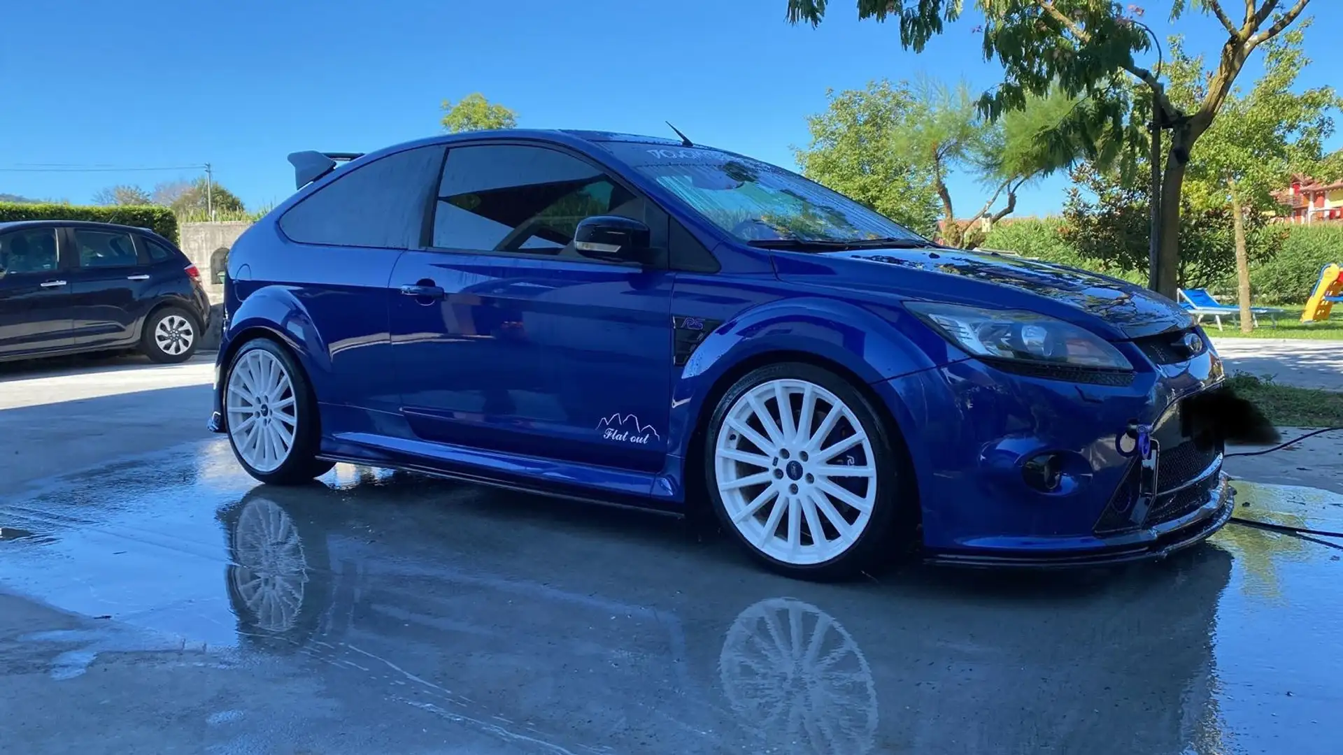 Ford Focus Focus 3p 2.5t RS White edition (rs) 305cv Blauw - 1