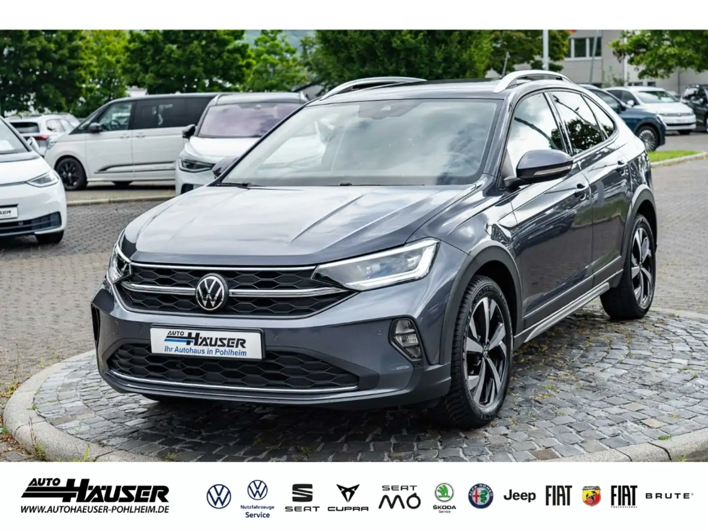 Volkswagen Taigo Style 1.0 TSI DSG AHK NAVI KAMERA ACC MATRIX PDC A Grau - 1