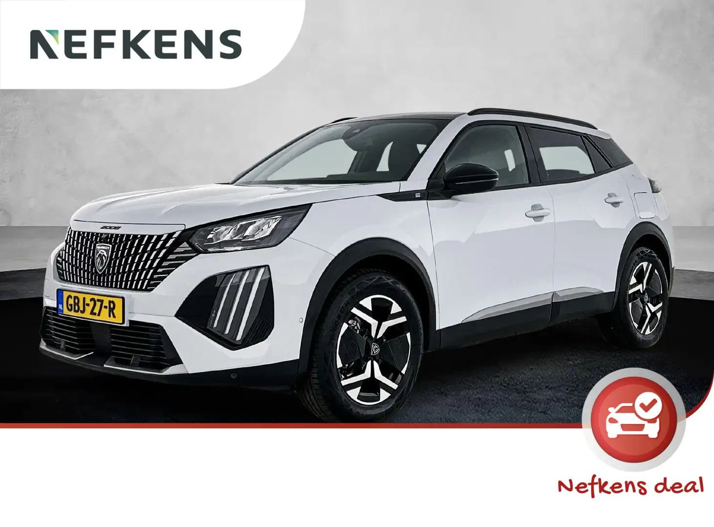 Peugeot e-2008 EV Allure 50 kWh | Panoramisch Schuifdak | 360°C C Wit - 1