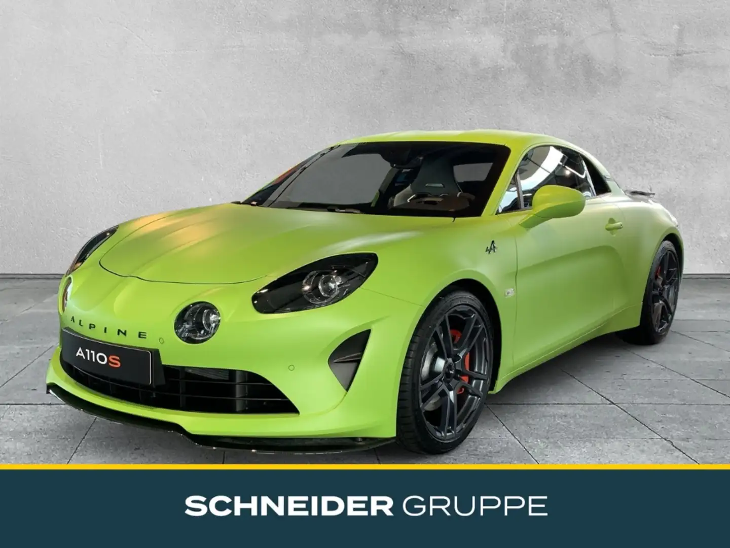 Alpine A110 VERSION MIT AERO-PAKET Version S mit Aero-Paket KA Grün - 1