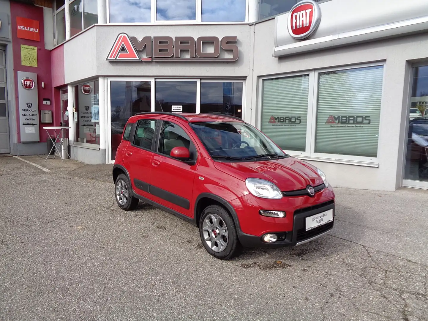 Fiat Panda 4x4 1,3 Multijet II 75 4x4 Rock ALLRAD DIESEL Rouge - 1