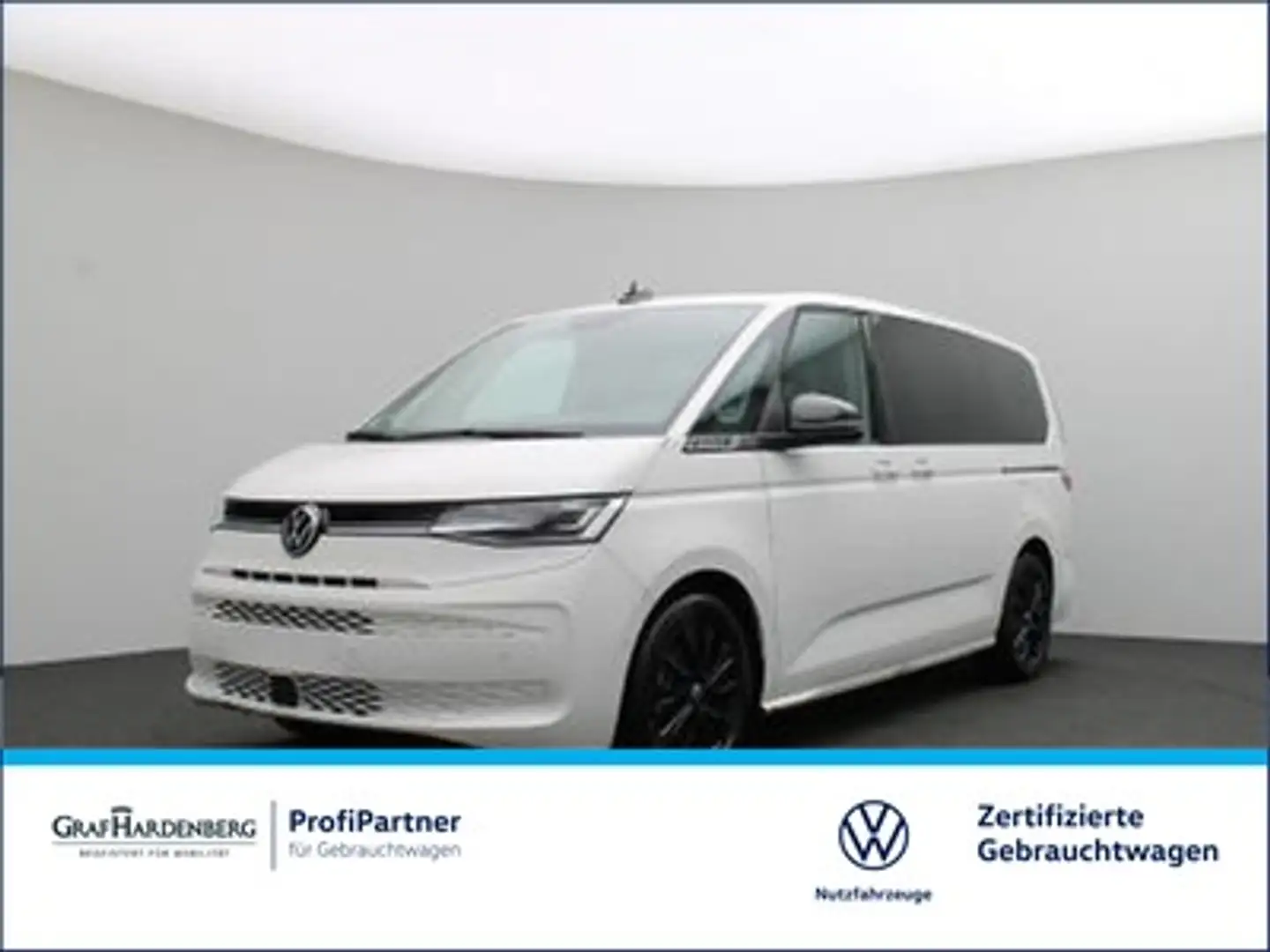 Volkswagen T7 Multivan GOAL LÜ lang TDI 7Sitze AHK ACC DCC Weiß - 1