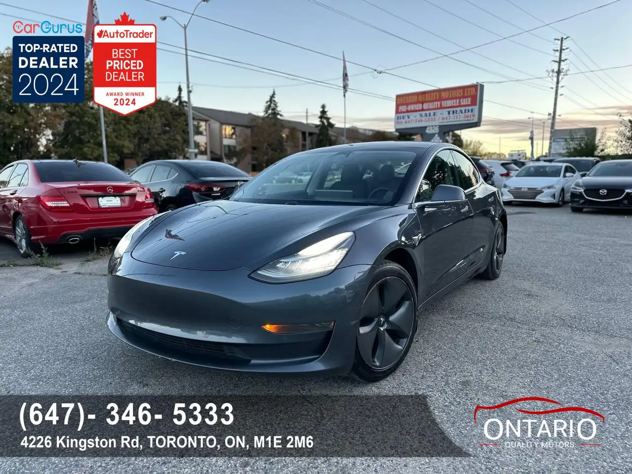 Tesla Model 3 fotografie Tesla Model 3