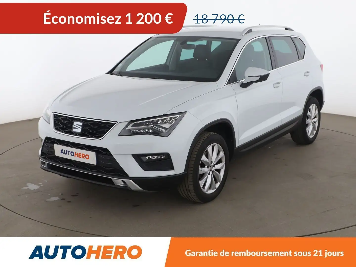 SEAT Ateca 1.5 TSI ACT Style DSG7 Blanc - 1