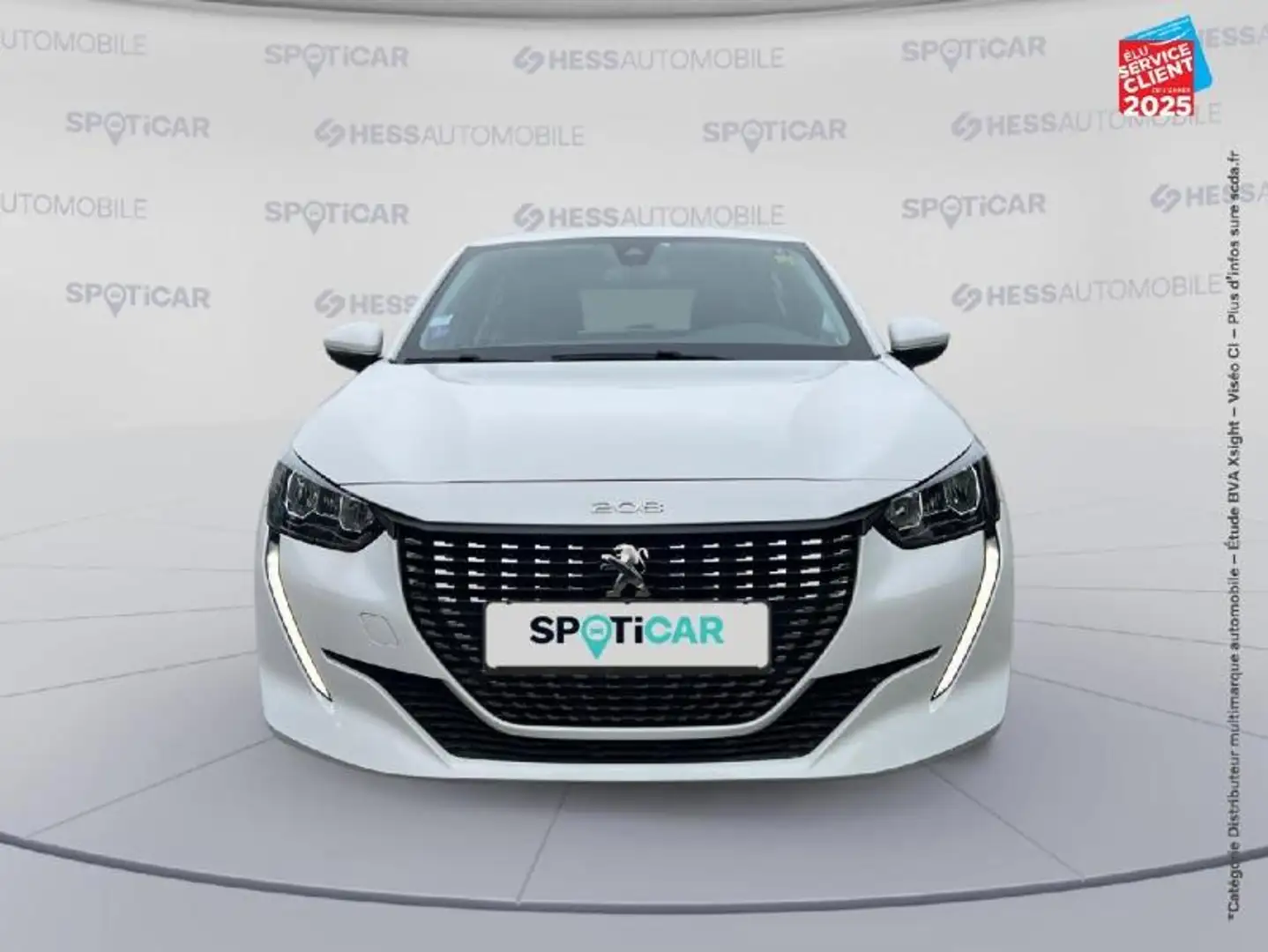 Peugeot 208 1.2 PureTech 100ch S\u0026S Allure Blanc - 2