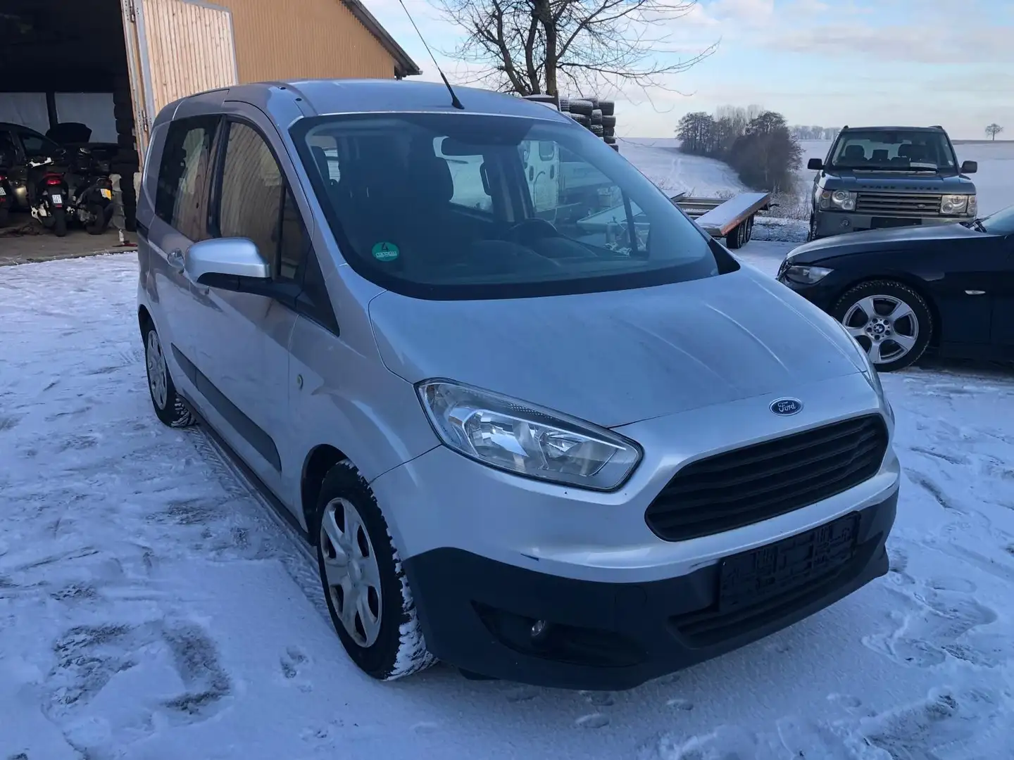 Ford Transit Courier Kombi MOTORSCHADEN Silber - 1
