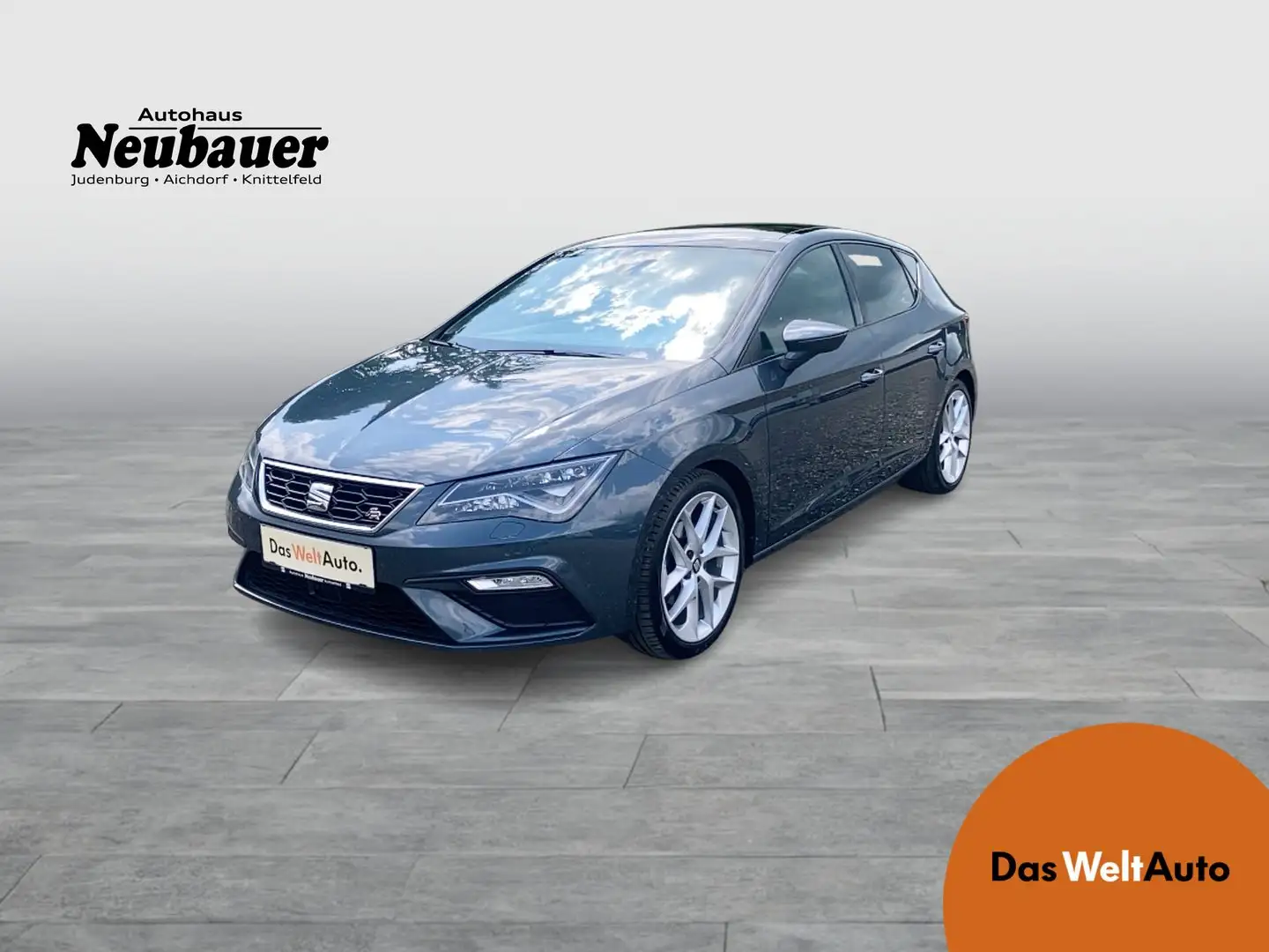 SEAT Leon FR TSI ACT DSG Gris - 1