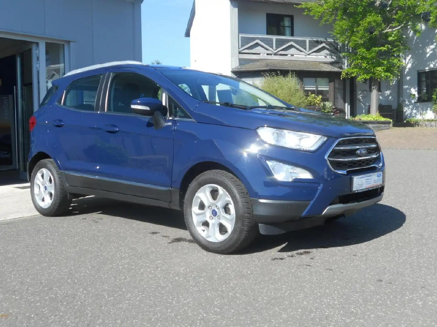 Ford EcoSport Titanium Blau - 1