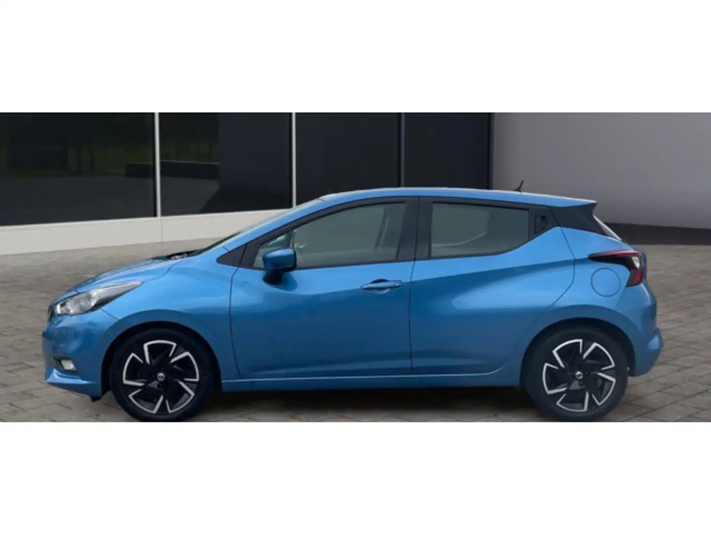 Nissan Micra 1.0 IG-T N-Way 16" GJR Einparkhilfe Klimaa Blau - 2