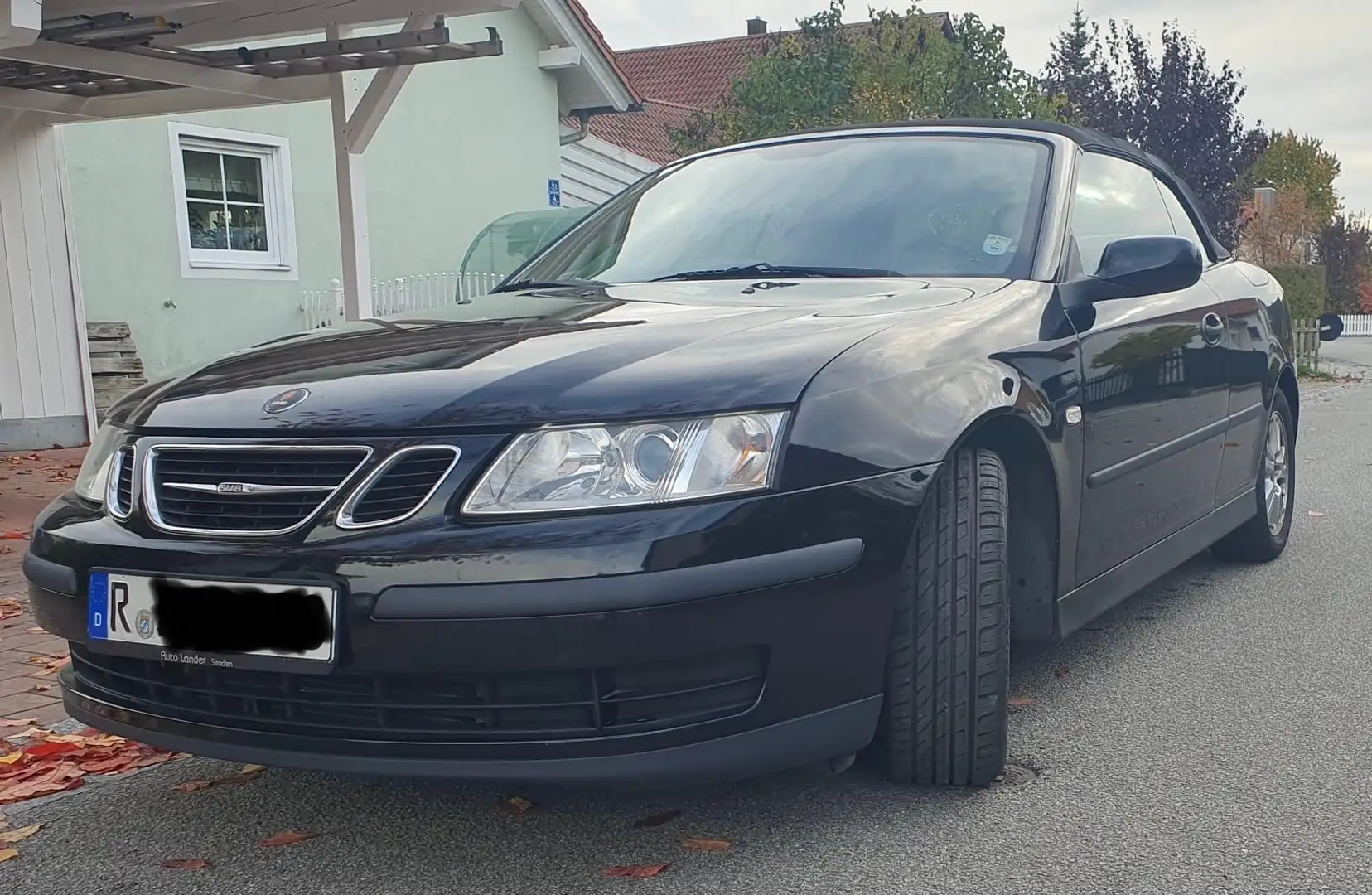 Saab 9-3 9-3 Cabriolet 1.8 t Cabrio Linear Schwarz - 2