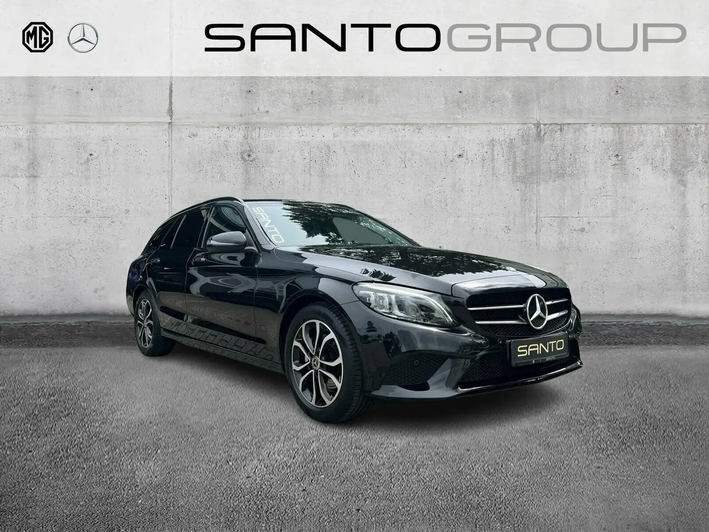 Mercedes-Benz C 220 C 220 d T-Modell AVANTGARDE LED NAVI AHK NIGHT Schwarz - 1