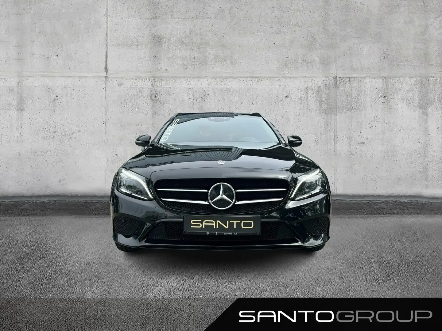 Mercedes-Benz C 220 C 220 d T-Modell AVANTGARDE LED NAVI AHK NIGHT Schwarz - 2