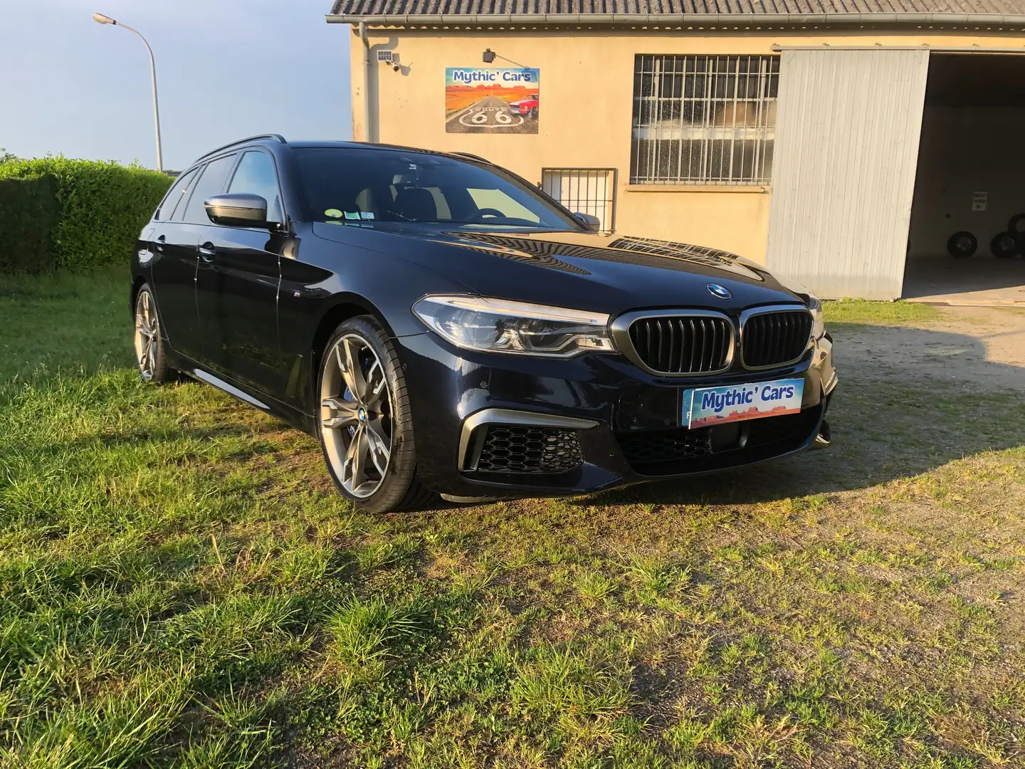 BMW 550 M550d xDrive 400 ch BVA8 M Sport Bleu - 1