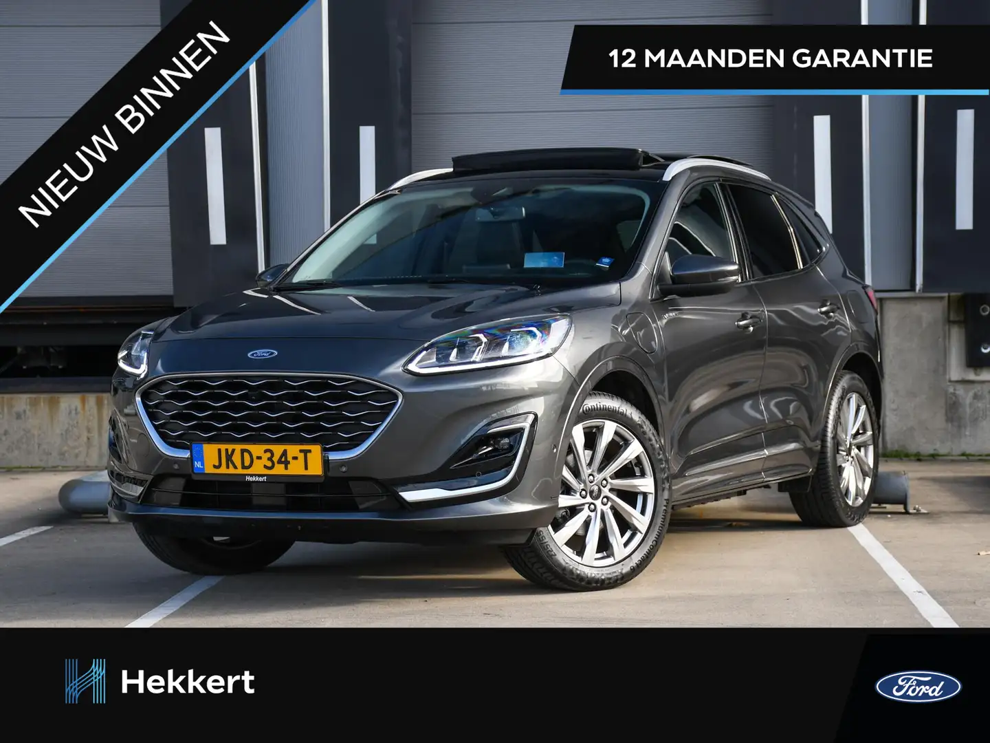 Ford Kuga ST-Line X Vignale 2.5 PHEV 225pk Automaat SCHUIF-D Gris - 1