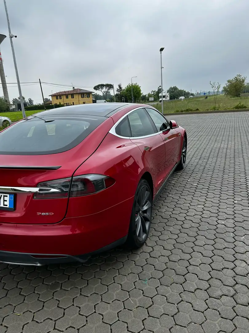 Tesla Model S P85 D Rosso - 2
