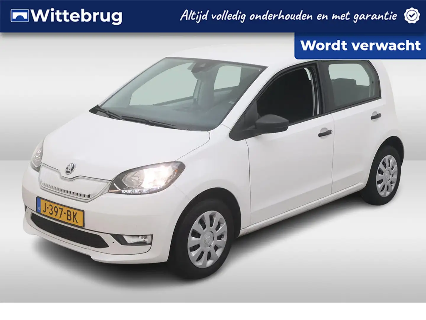 Skoda Citigo e-iV EV Ambition / 5 DEURS/ CLIMA/ BLUETOOTH Wit - 1