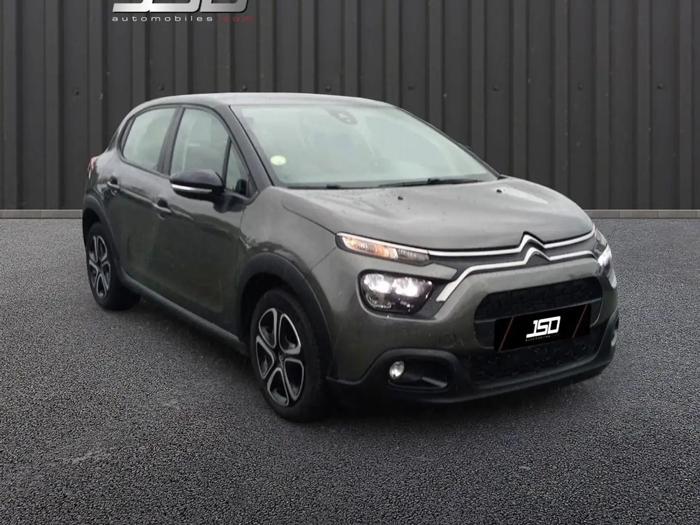 Citroen C3 BLUEHDI 100 S\u0026S BVM6 FEEL NAV Gris - 1