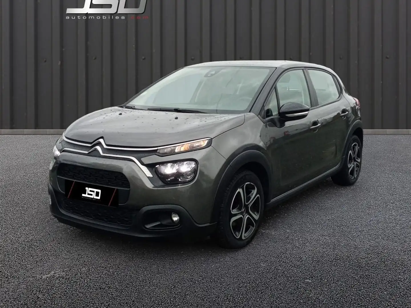 Citroen C3 BLUEHDI 100 S\u0026S BVM6 FEEL NAV Gris - 2