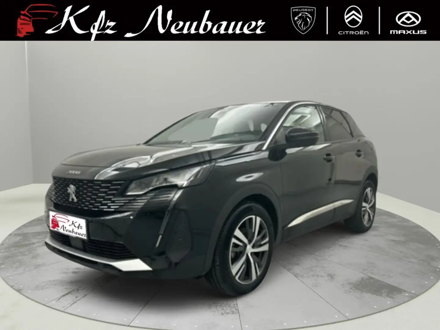 Peugeot 3008 PureTech EAT8 Sitzheizung, El. Heckklappe usw Schwarz - 1