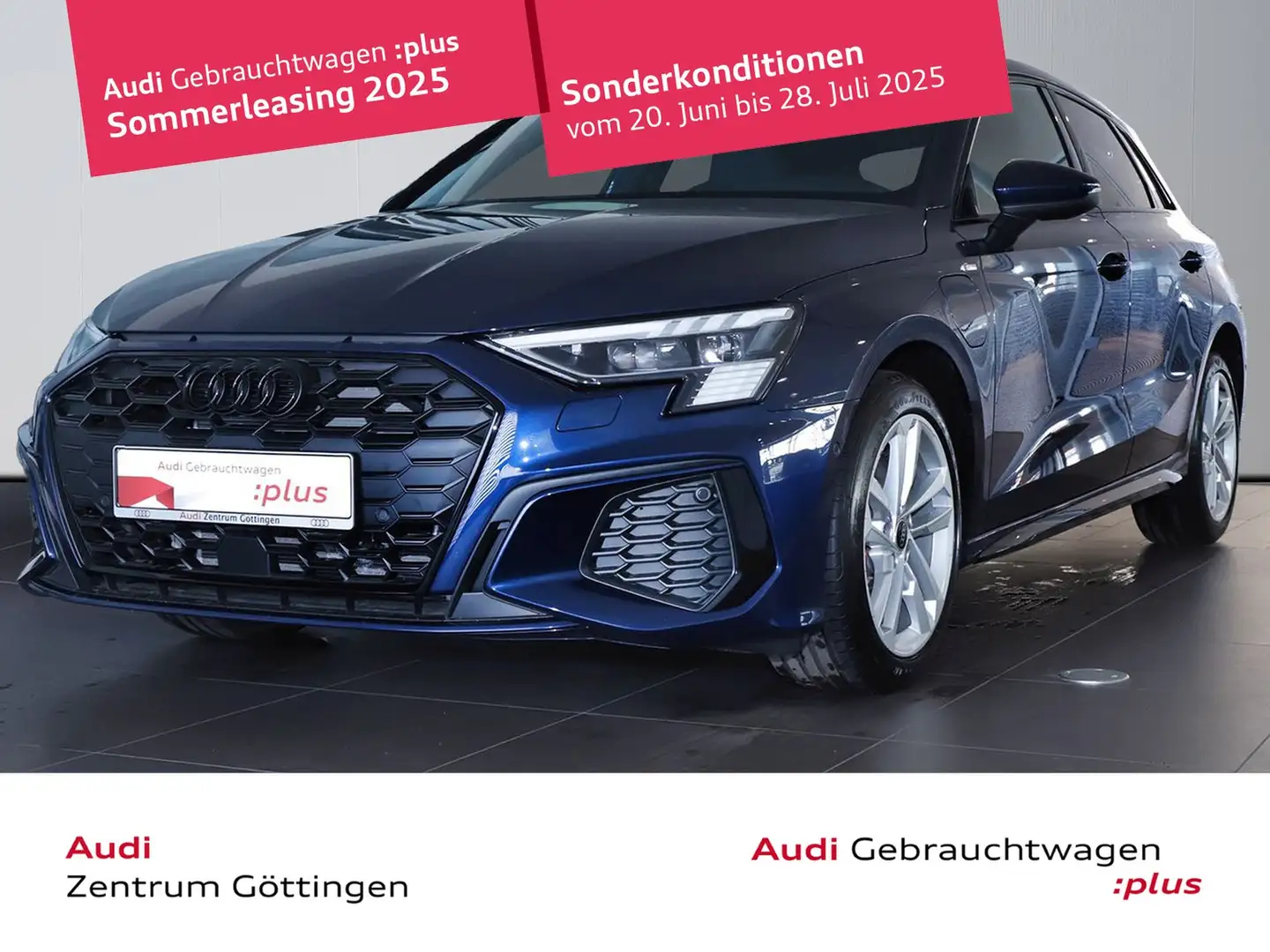 Audi A3 Sportback S line 45 TFSI e S tr. PANO+AHK+B&O Blau - 1