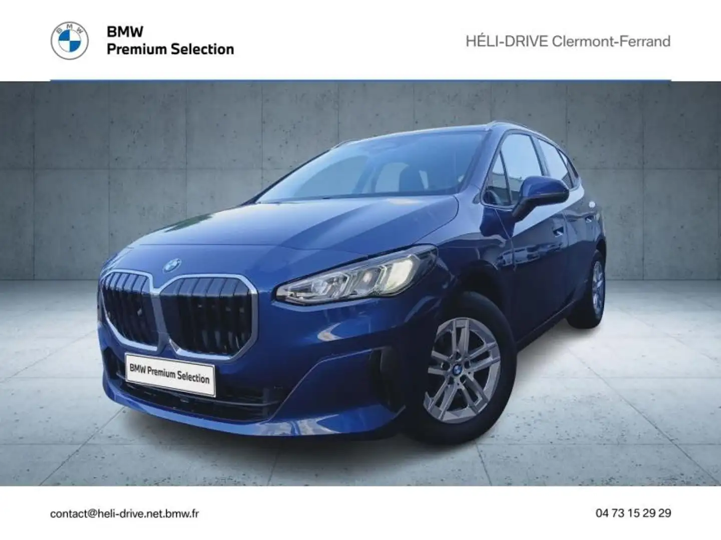 BMW 218 218i 136ch DKG7 Bleu - 1