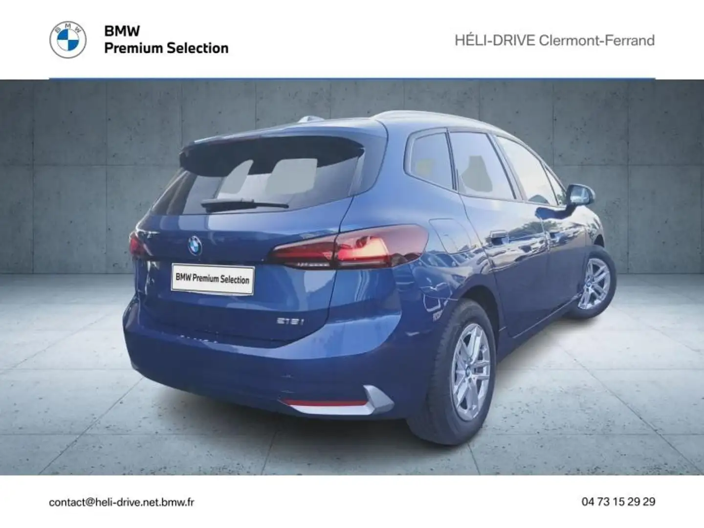 BMW 218 218i 136ch DKG7 Bleu - 2