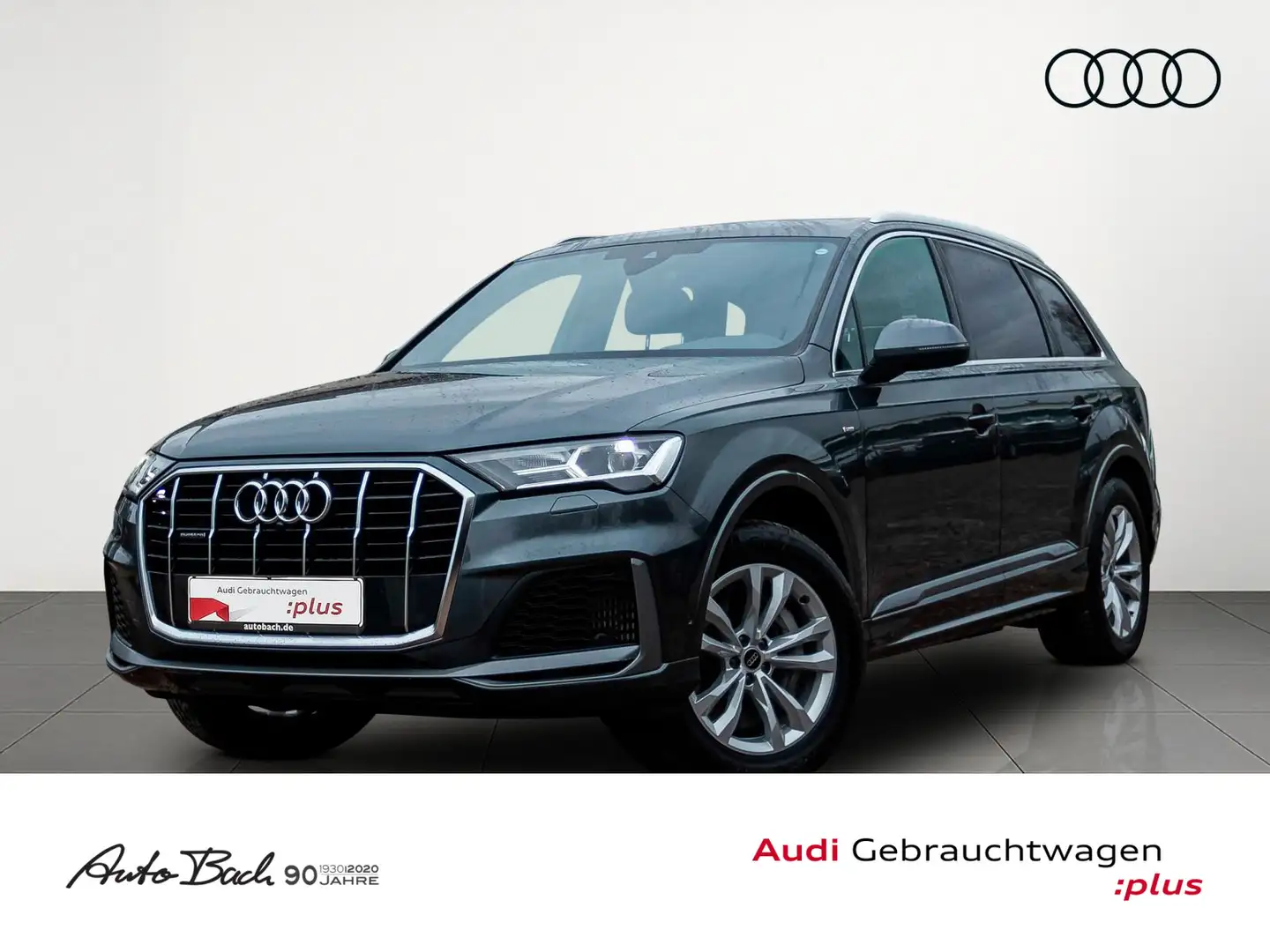 Audi Q7 S line 55TFSI e qu Navi LED Standklima GRA Grau - 1