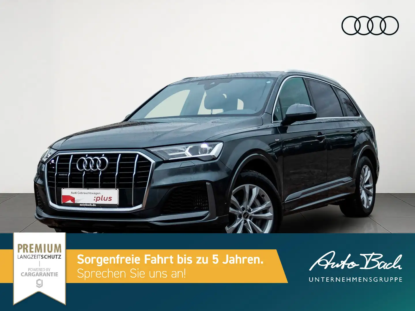 Audi Q7 S line 55TFSI e qu Navi LED Standklima GRA Grau - 2