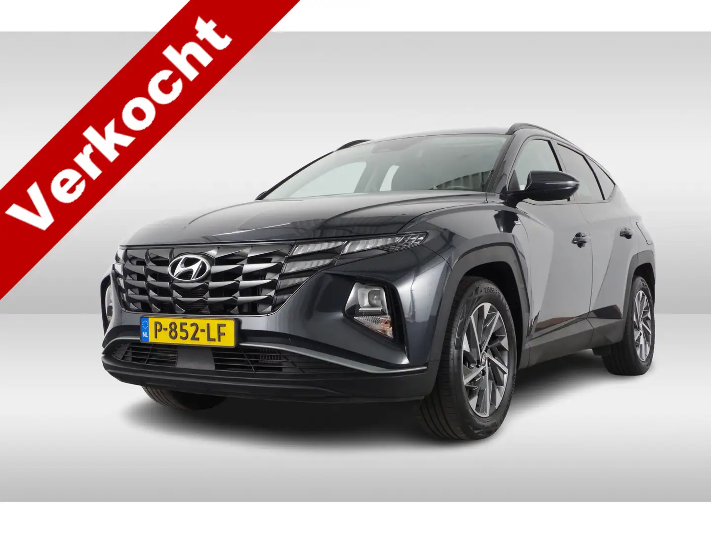 Hyundai TUCSON 1.6 T-GDI MHEV Comfort Smart  Camera/Stuurverwarm Grijs - 1