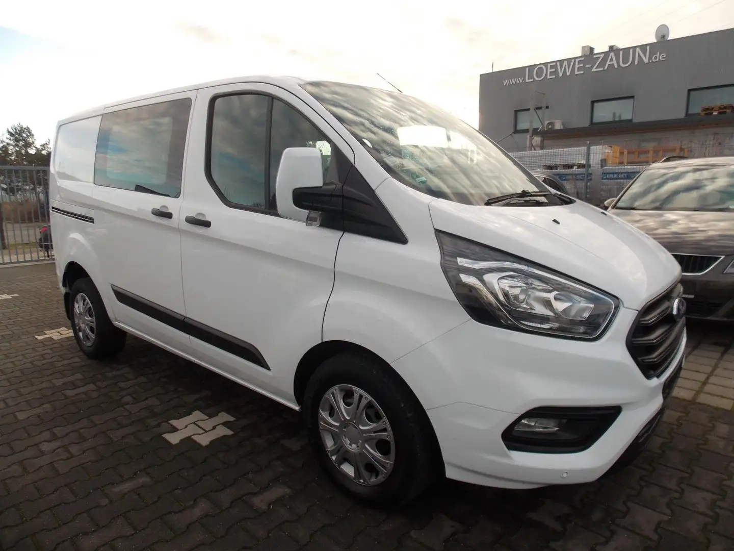 Ford Transit Custom Automatik Mixto Doka 6-Sitzer Weiß - 1