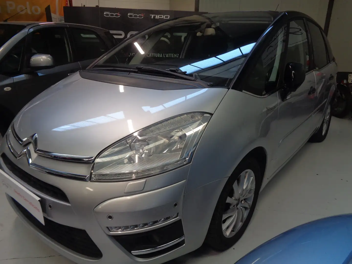 Citroen C4 Picasso C4 Picasso 1.6 hdi 16v Exclusive 110cv fap Argento - 2