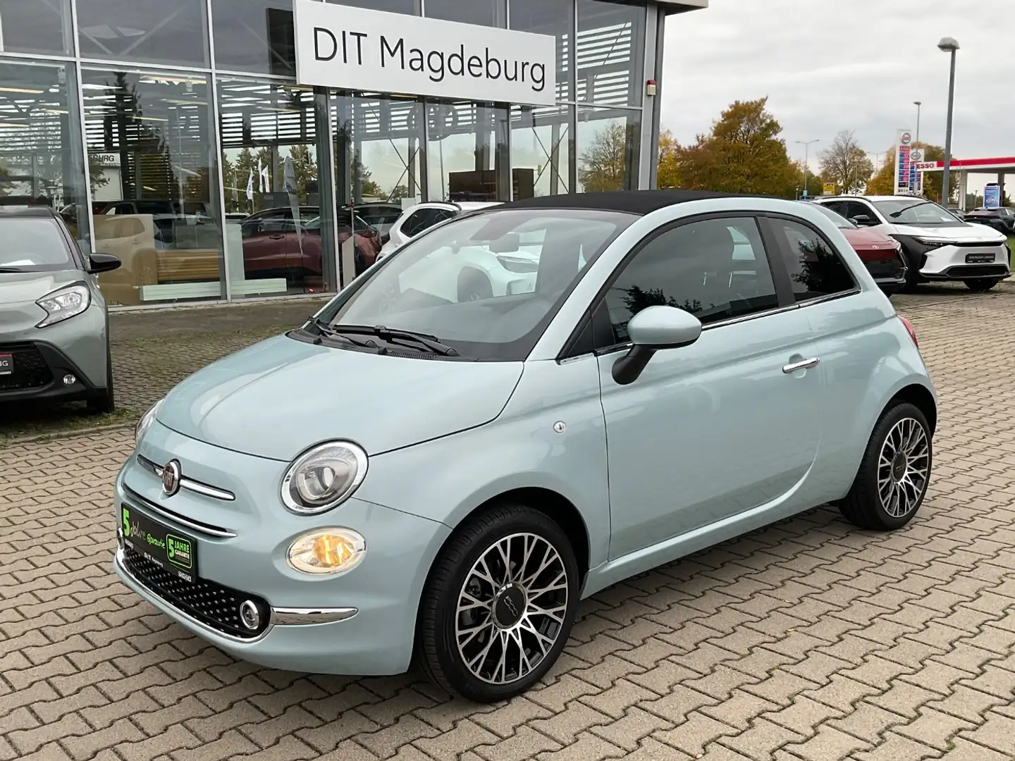 Fiat 500C 500 C 1.0 Dolcevita Navi+KlimaA+LM+PDC+CarPlay Blau - 2