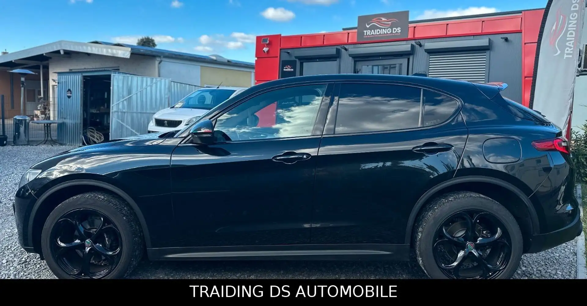 Alfa Romeo Stelvio Super Q4 / CARBON / MEMORY / TOT WINKEL Noir - 2