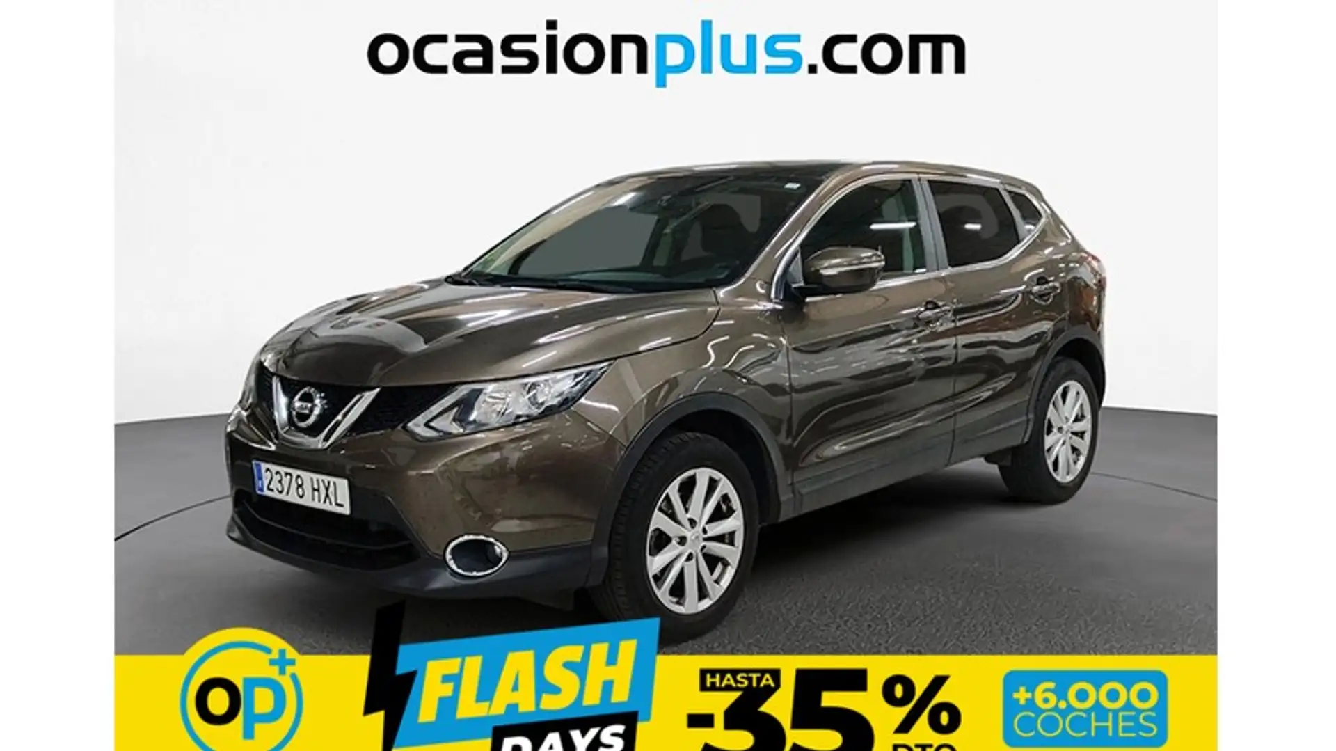 Nissan Qashqai 1.6dCi Acenta 4x4-i Brun - 1