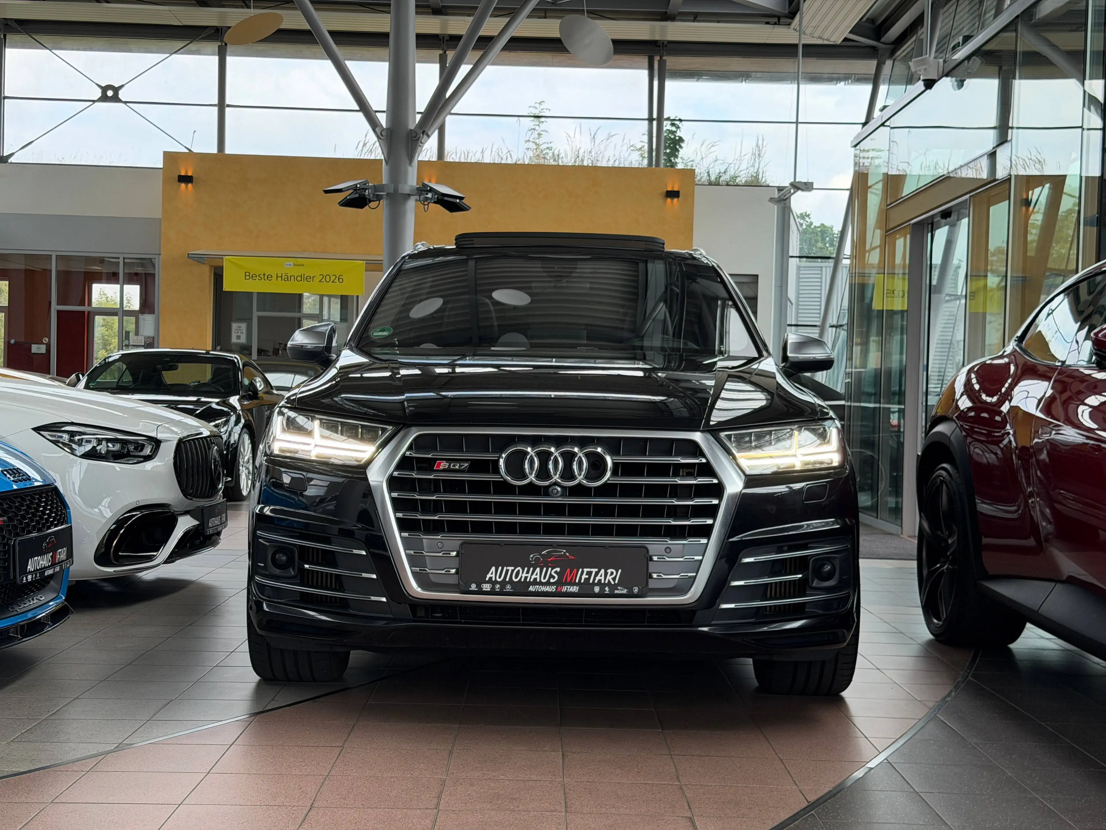 Audi SQ7 4.0 TDI B&O Pano Massage Nachtsicht Matrix HUD — photo 8