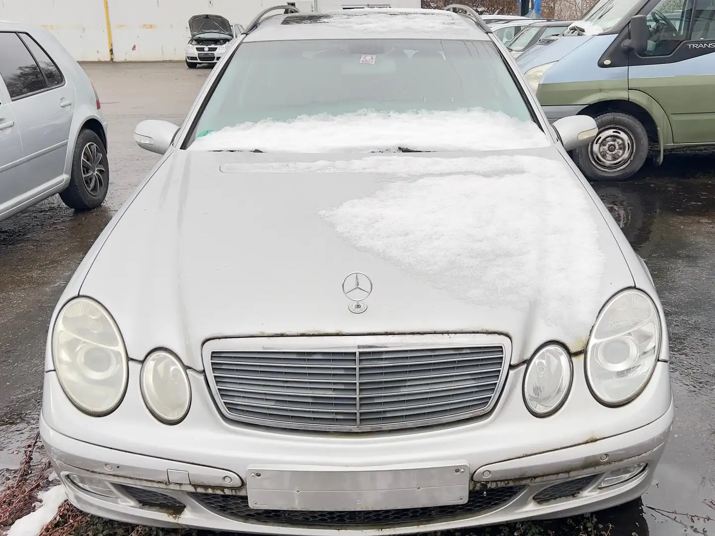 Mercedes-Benz E 200 E-Klasse T-Modell T Kompressor Automatik Elegance Silber - 1