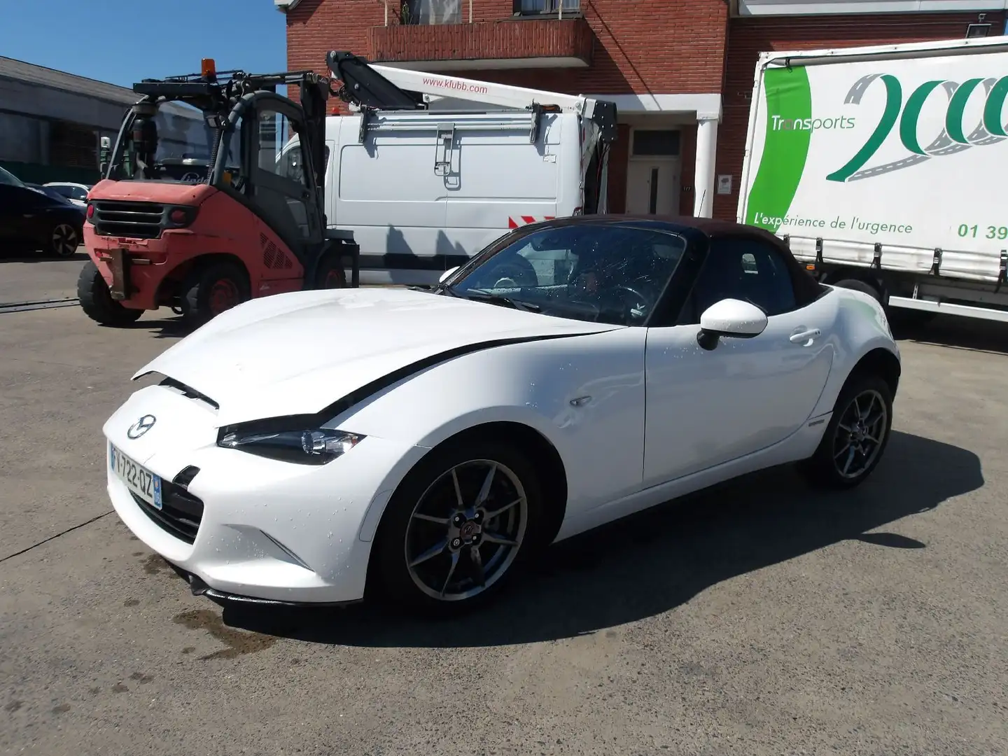 Mazda MX-5 Blanc - 1