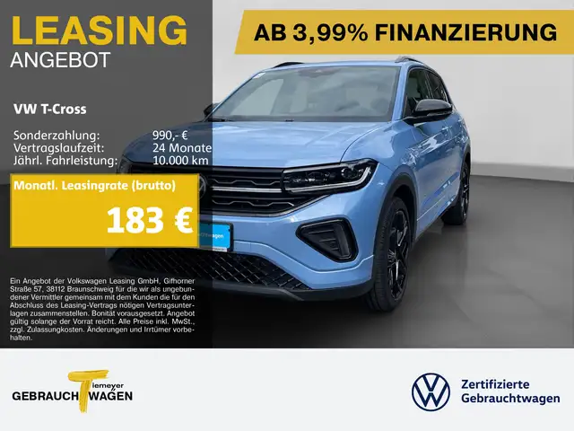 2026 Volkswagen T-Cross in Blue for sale