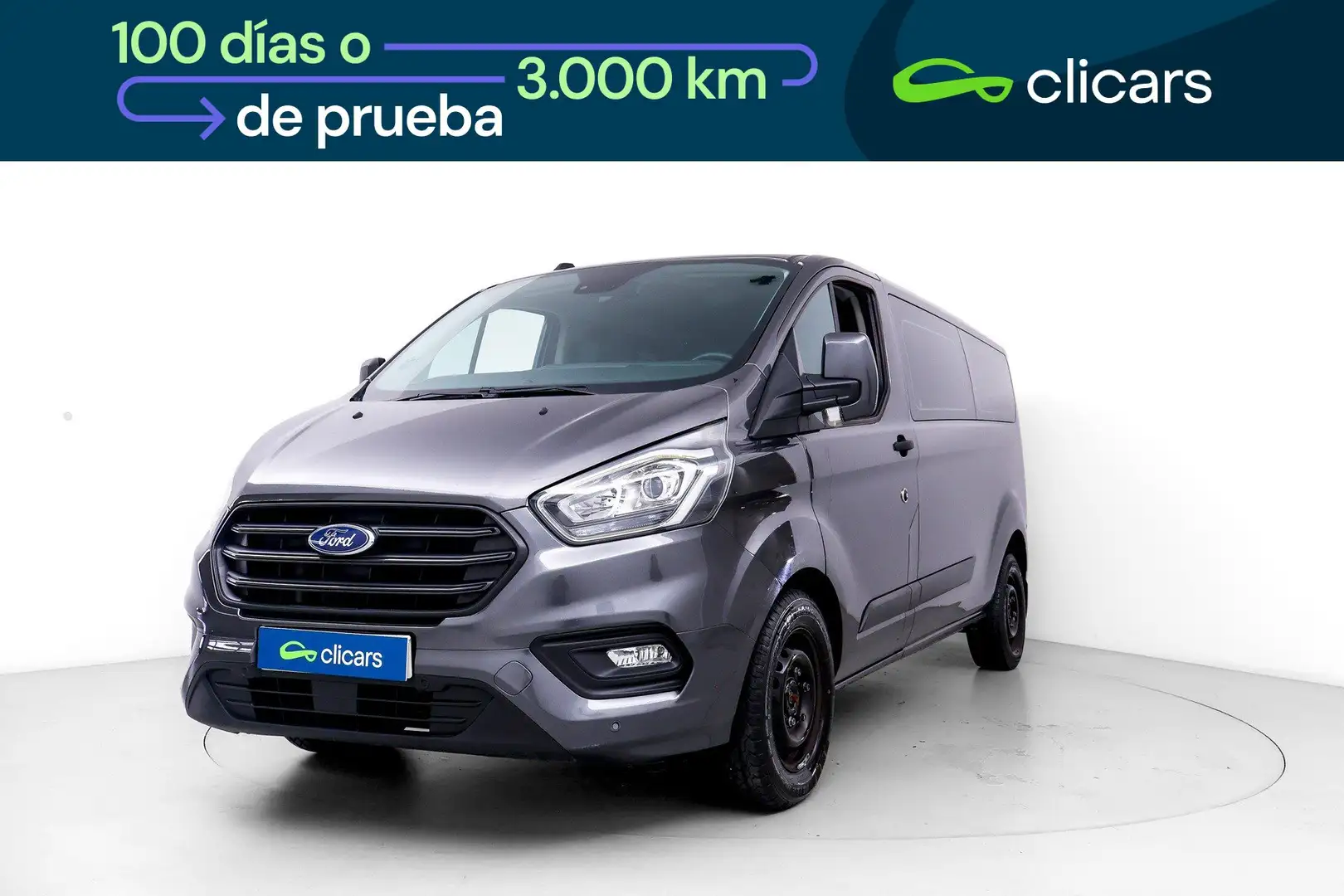 Ford Transit Custom FT 320 L2 Kombi Trend EcoBlue Aut. Gris - 1