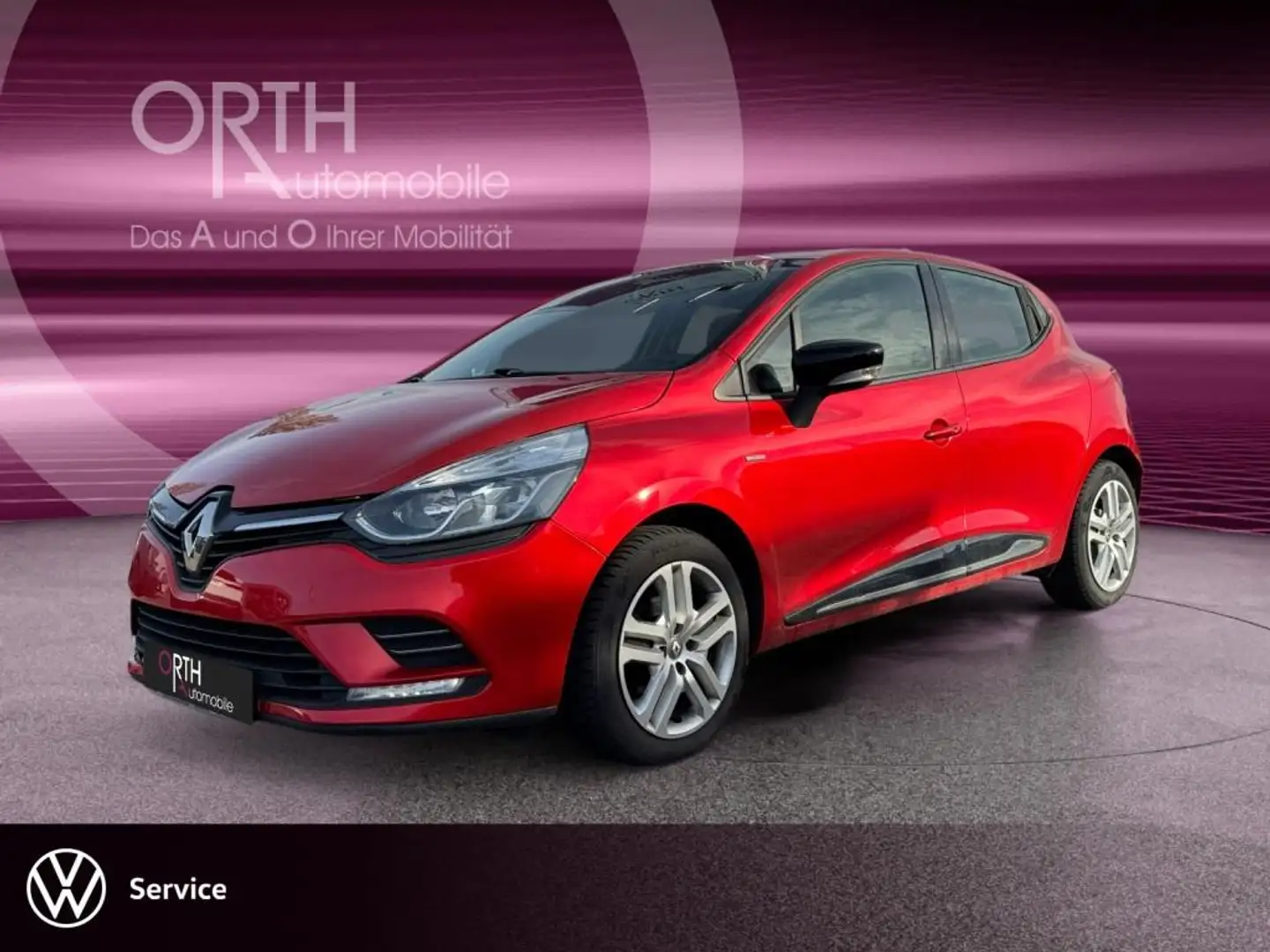 Renault Clio IV 0.9 TCe Limited Sound System KLIMA PDC Rouge - 1