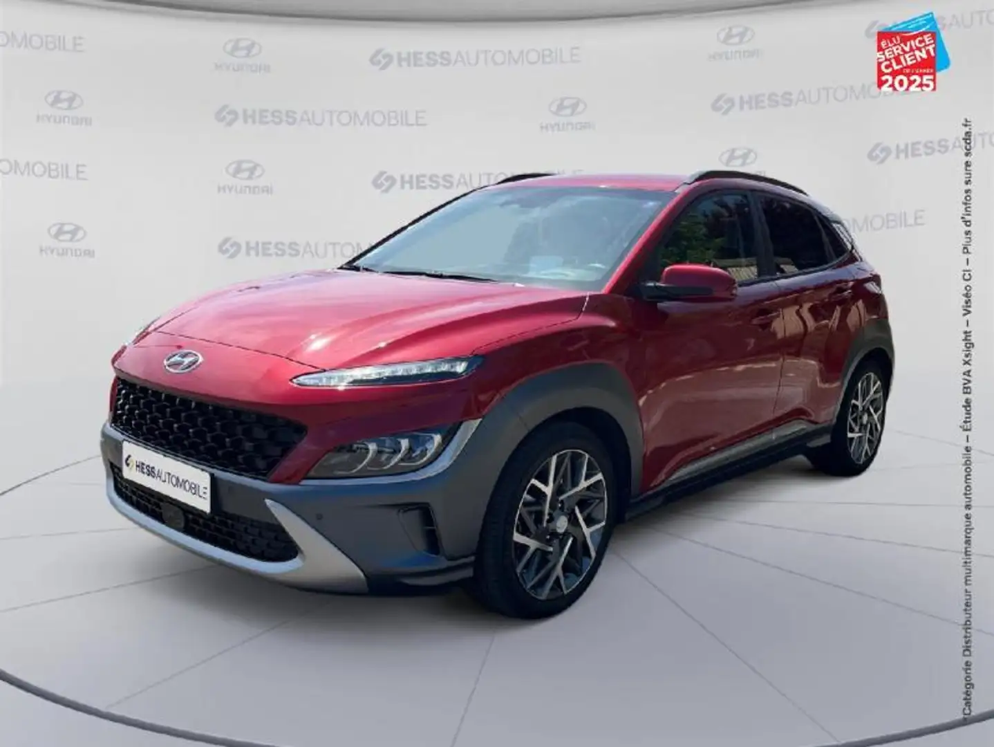 Hyundai KONA 1.6 GDi 141ch Hybrid Executive DCT-6 Rouge - 1