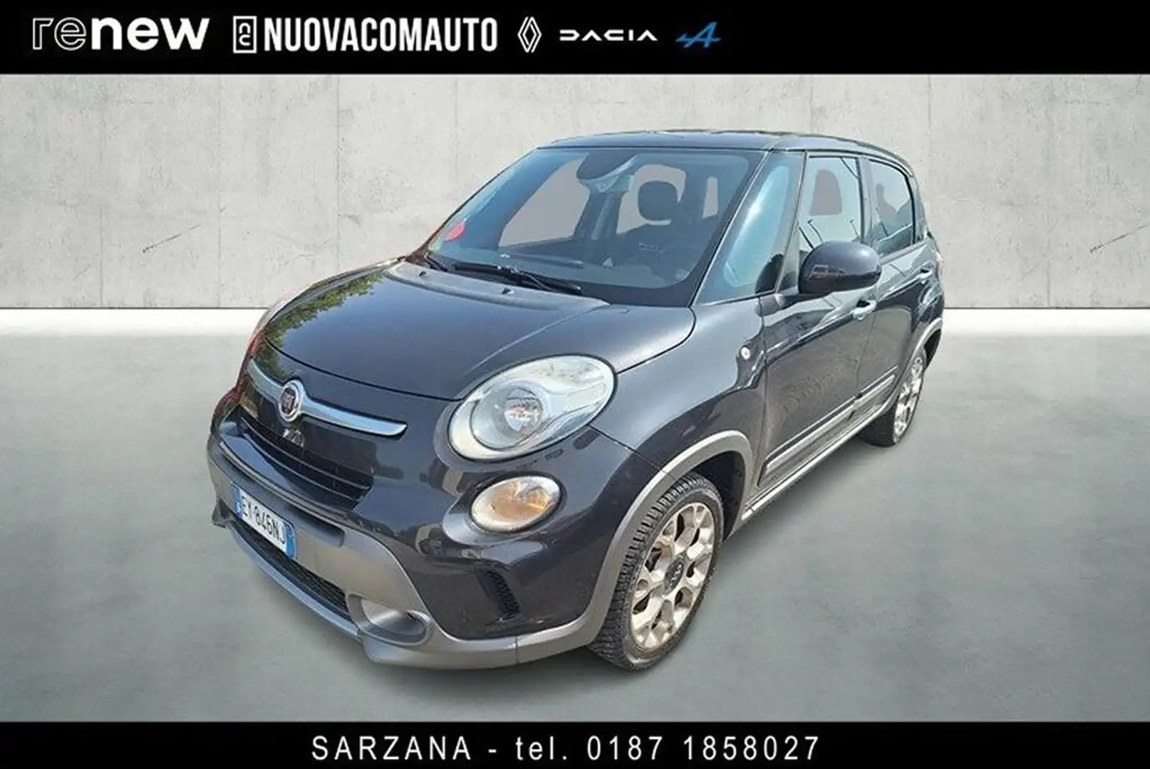 Fiat 500L 1.3 mjt Trekking 85cv Szary - 1