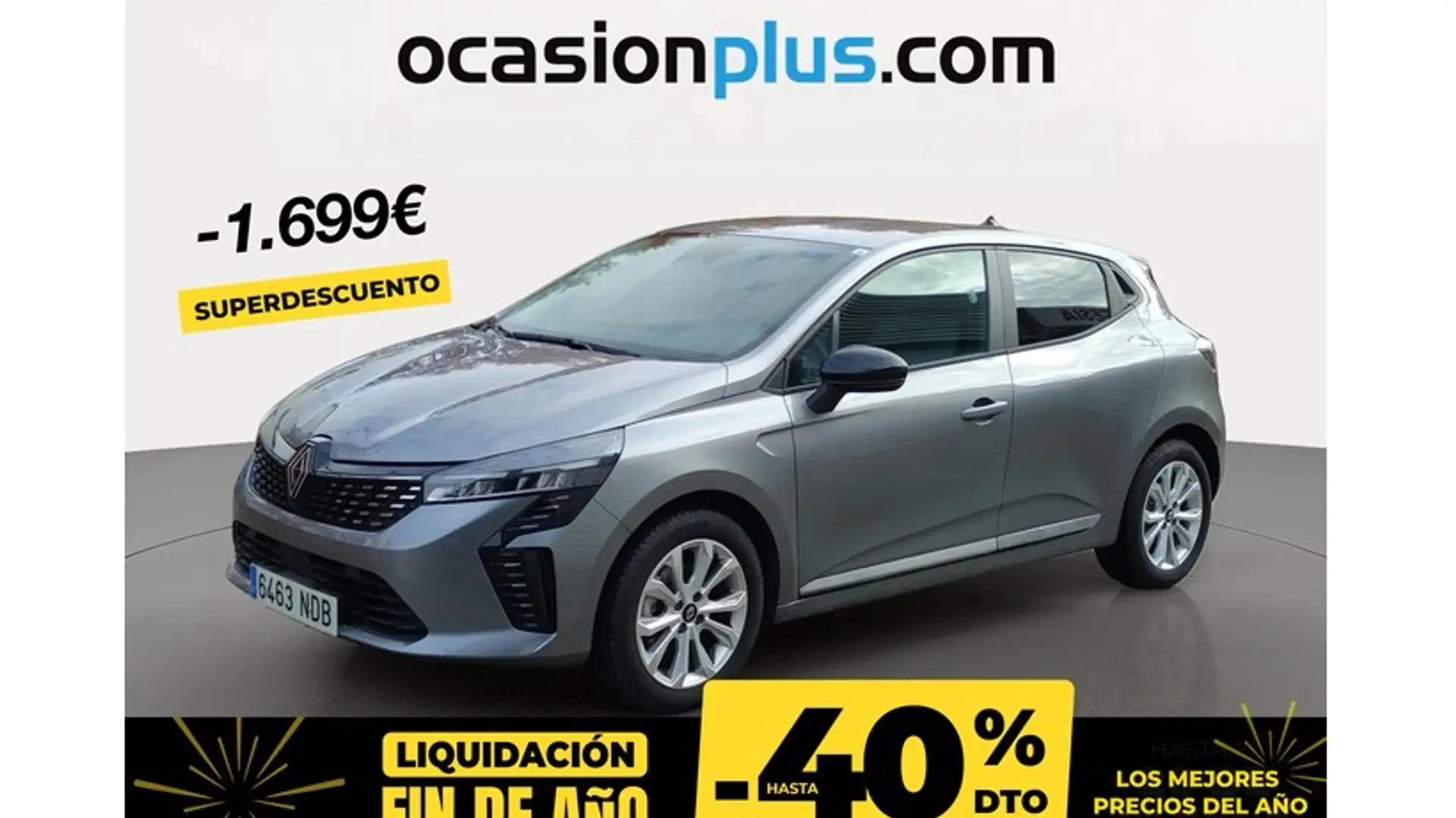 Renault Clio dCi Evolution 74kW Gris - 1