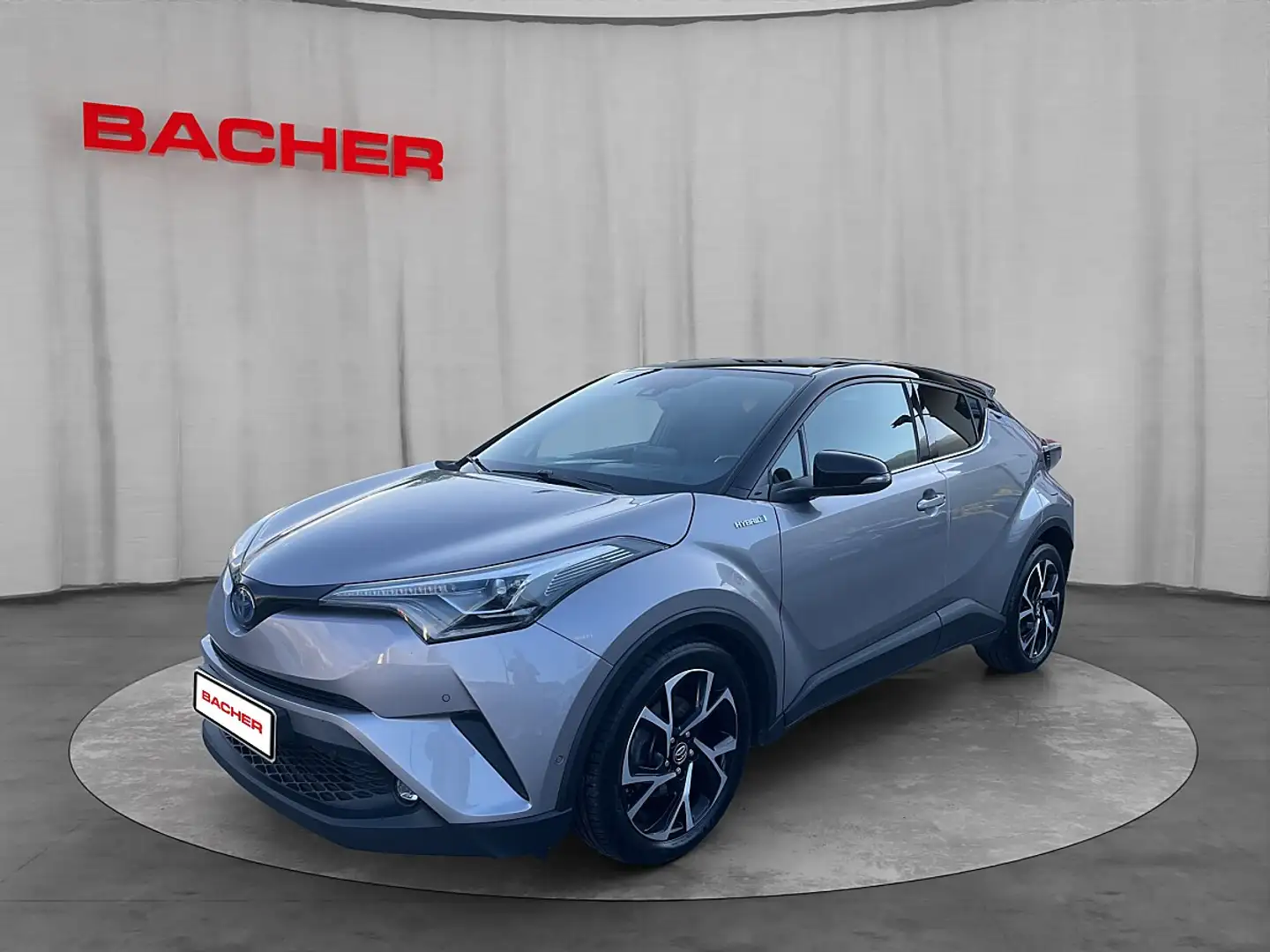 Toyota C-HR 1,8 Hybrid C-ULT CVT Grau - 1