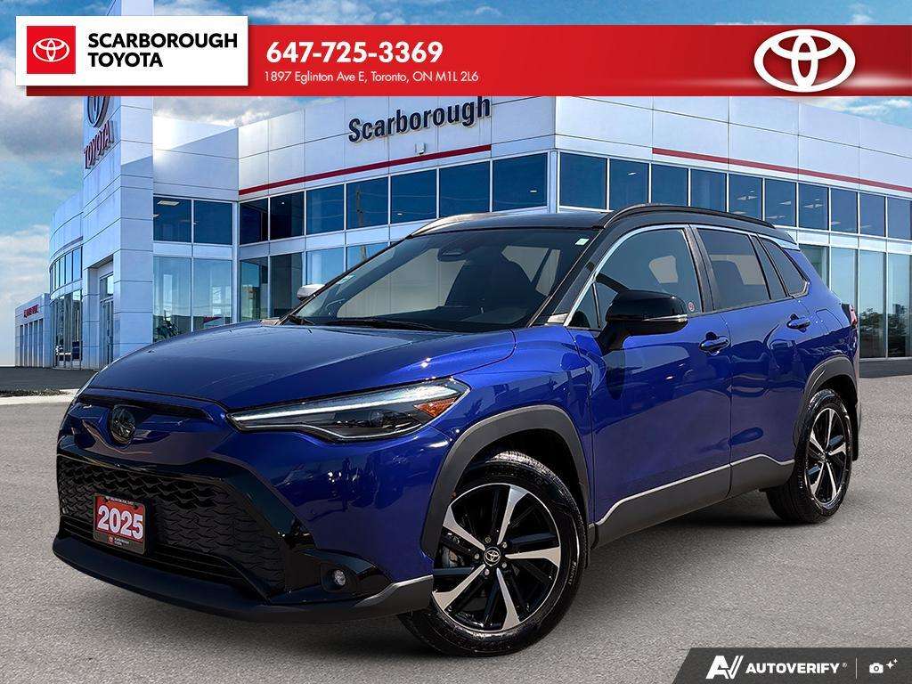 Blue 2025 Toyota Corolla Cross Hybrid SUV / Crossover All-Wheel Drive Automatic