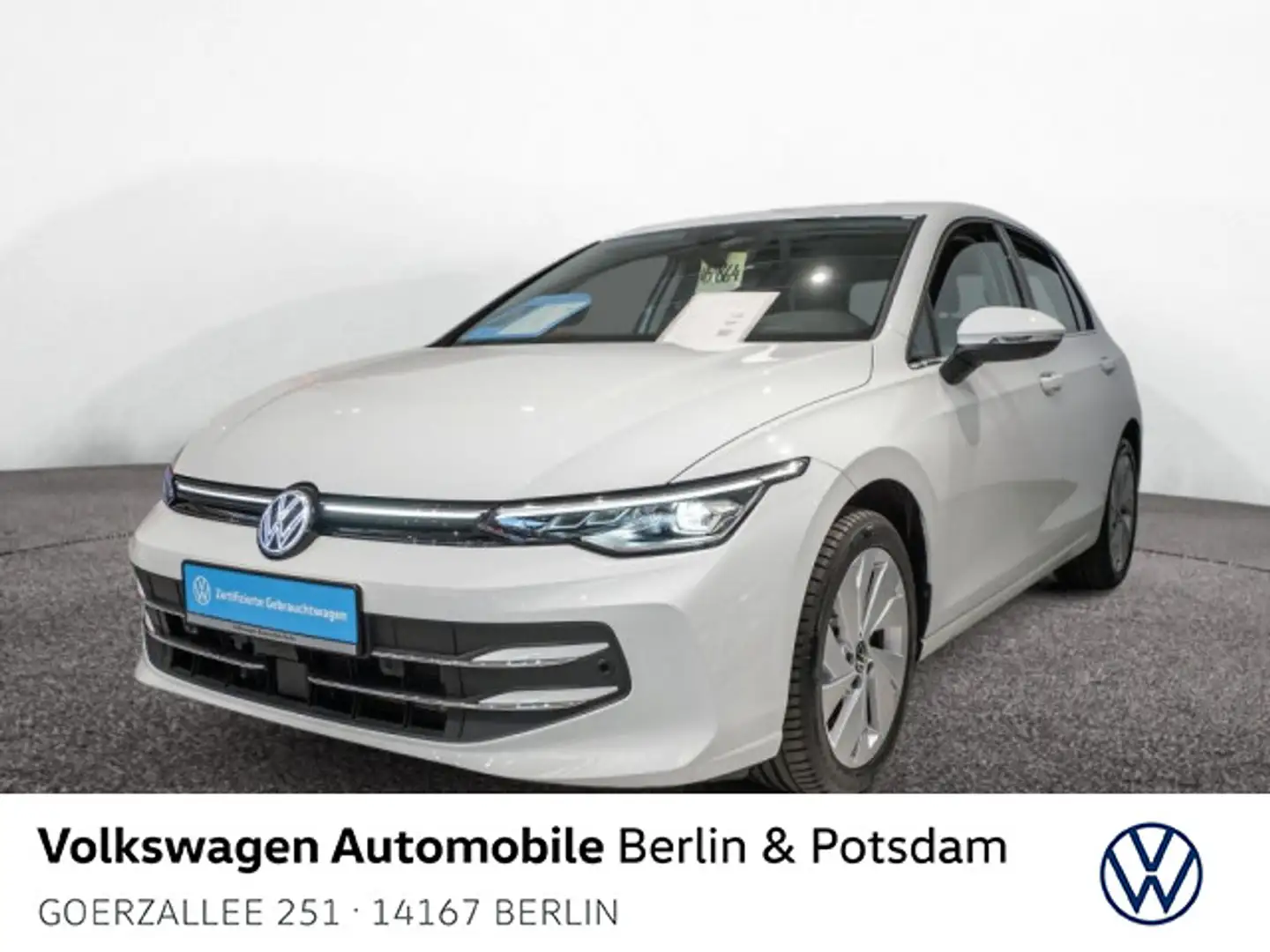 Volkswagen Golf VIII 1.5 eTSI DSG Style Navi R-Kam PDC SHZ Weiß - 1