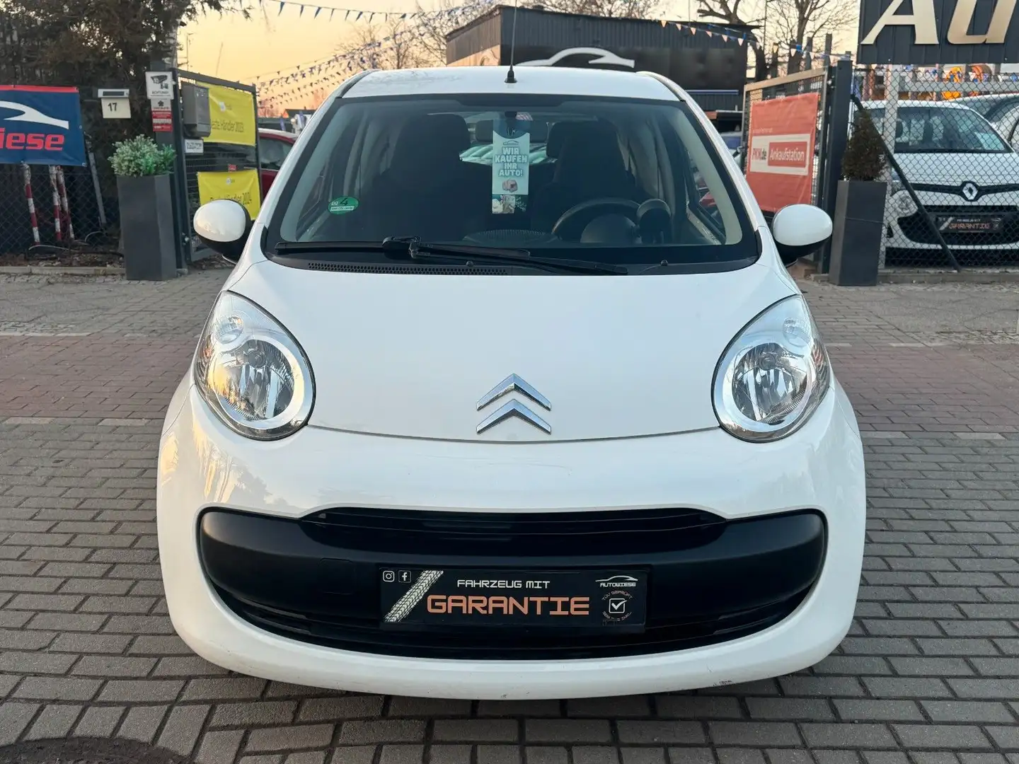 Citroen C1 Style*Automatik*Klima*Tüv+Service NEU*1.HD Weiß - 2