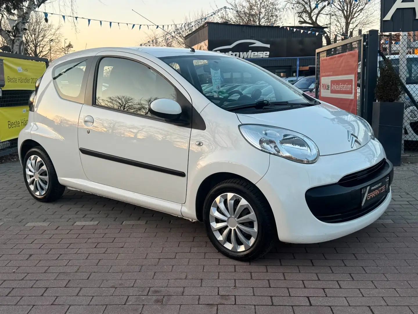 Citroen C1 Style*Automatik*Klima*Tüv+Service NEU*1.HD Weiß - 1